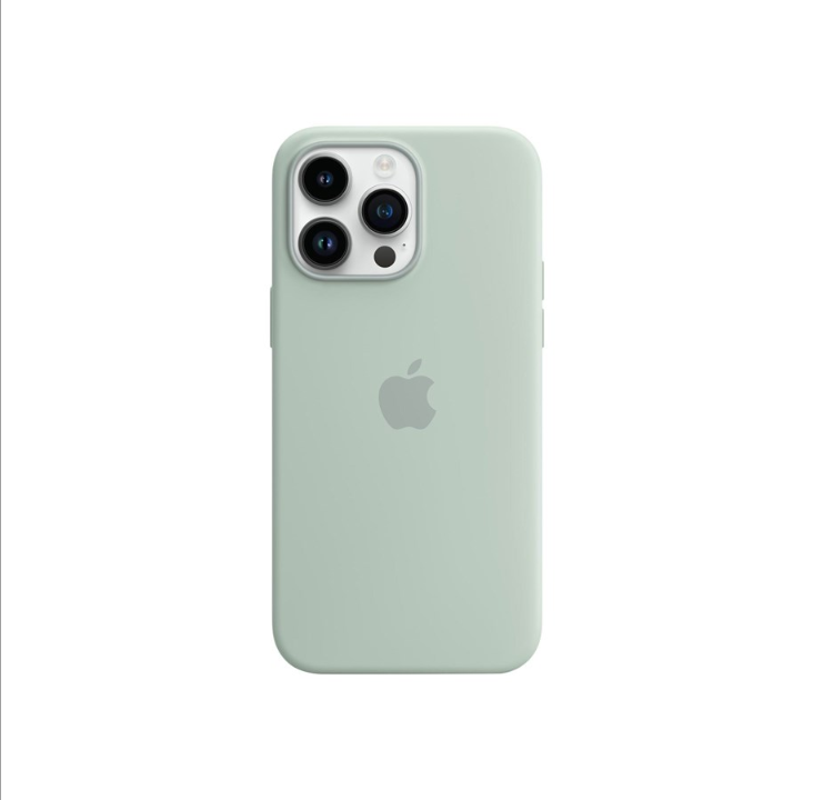 Apple iPhone 14 Pro Max Silicone Case with MagSafe - Succulent