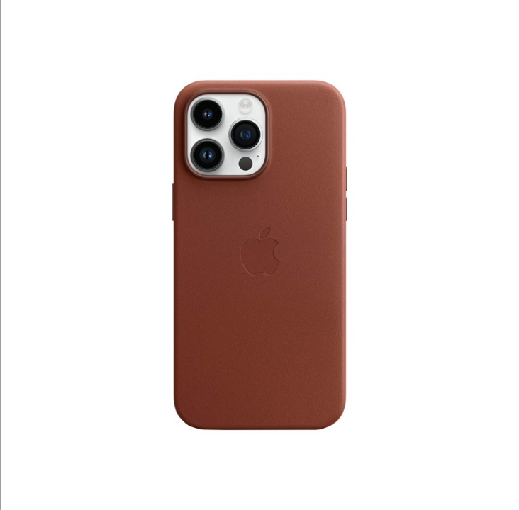 Apple iPhone 14 Pro Max Leather Case with MagSafe - Umber