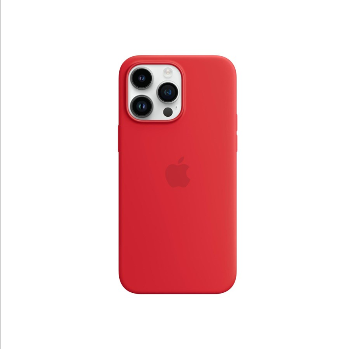 Apple iPhone 14 Pro Max Silicone Case with MagSafe - (PRODUCT)RED