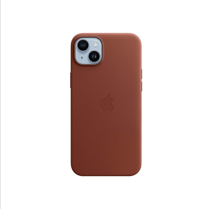 Apple iPhone 14 Plus Leather Case with MagSafe - Umber