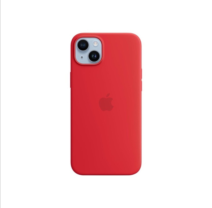 Apple iPhone 14 Plus Silicone Case with MagSafe - (PRODUCT)RED