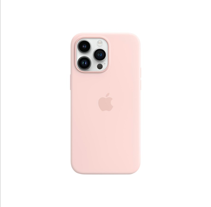 Apple iPhone 14 Pro Max Silicone Case with MagSafe - Chalk Pink