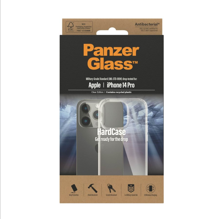 PanzerGlass HardCase Apple iPhone 14 Pro | Clear