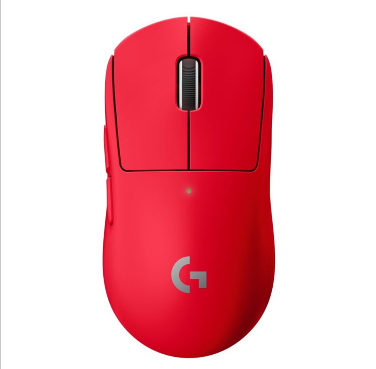 Logitech G PRO X SUPERLIGHT - Black - Gaming mouse - Optic - 5 buttons - Red