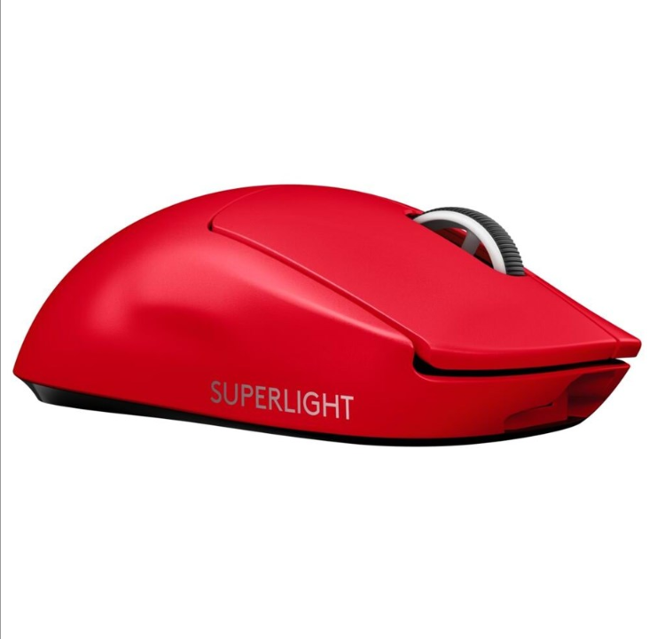 Logitech G PRO X SUPERLIGHT - Black - Gaming mouse - Optic - 5 buttons - Red