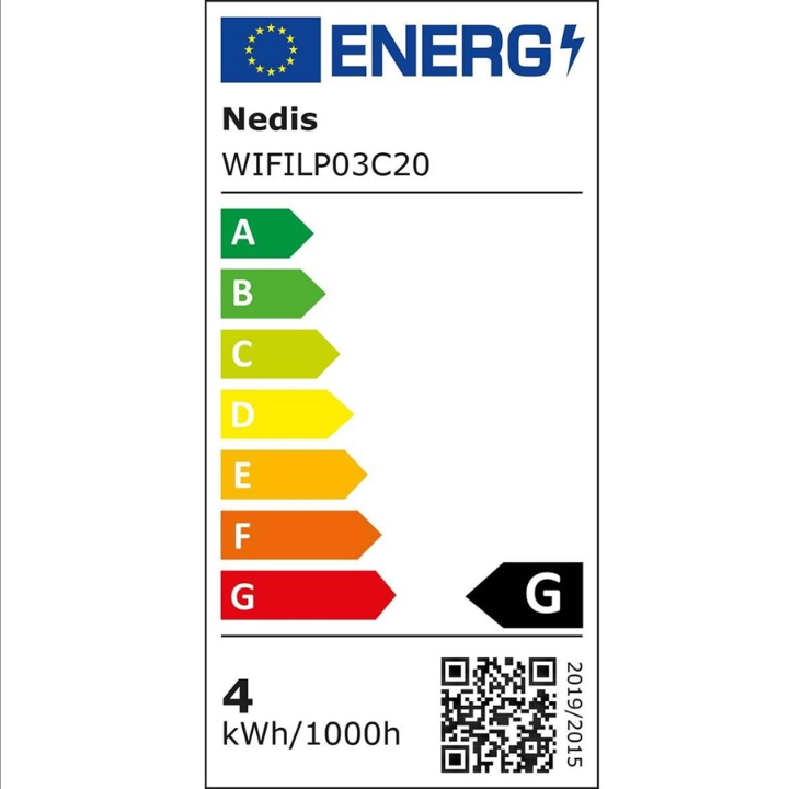 Nedis SmartLife 派对灯泡 - 10 米，带 20 个灯泡 - RGB