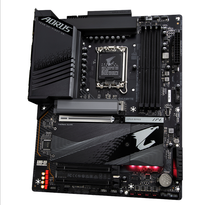 GIGABYTE Z790 AORUS ELITE AX Motherboard - Intel Z790 - Intel LGA1700 socket - DDR5 RAM - ATX