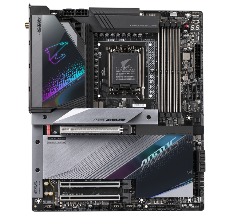 技嘉 Z790 AORUS MASTER 主板 - Intel Z790 - Intel LGA1700 插槽 - DDR5 RAM - 扩展 ATX