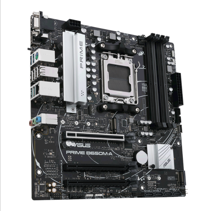 ASUS PRIME B650M-A-CSM Motherboard - AMD B650 - AMD AM5 socket - DDR5 RAM - Micro-ATX