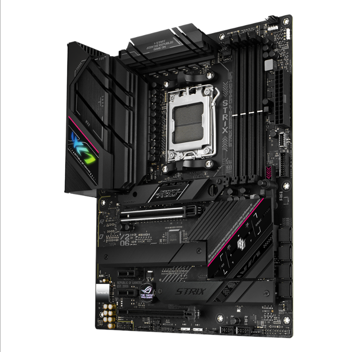 ASUS ROG STRIX B650E-F GAMING WIFI Motherboard - AMD B650 - AMD AM5 socket - DDR5 RAM - ATX