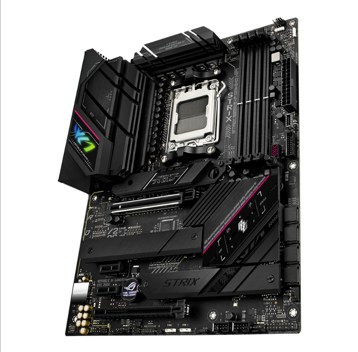 ASUS ROG STRIX B650E-F GAMING WIFI Motherboard - AMD B650 - AMD AM5 socket - DDR5 RAM - ATX