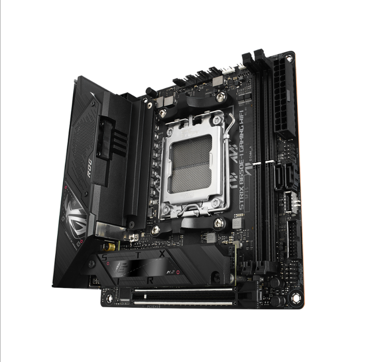 ASUS ROG STRIX B650E-I GAMING WIFI Motherboard - AMD B650 - AMD AM5 socket - DDR5 RAM - Mini-ITX