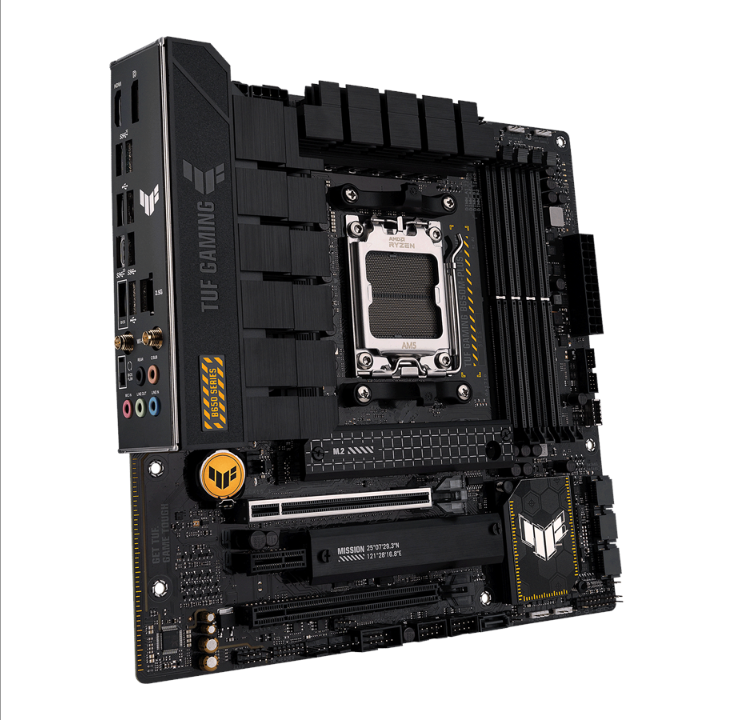 华硕 TUF GAMING B650M-PLUS WIFI 主板 - AMD B650 - AMD AM5 插槽 - DDR5 RAM - Micro-ATX