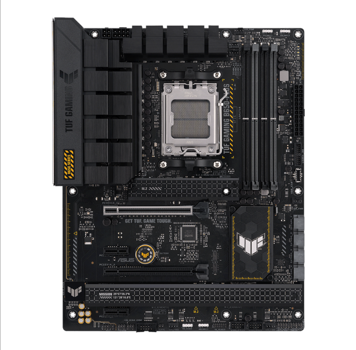 اللوحة الأم ASUS TUF GAMING B650-PLUS - AMD B650 - مقبس AMD AM5 - ذاكرة الوصول العشوائي DDR5 - ATX