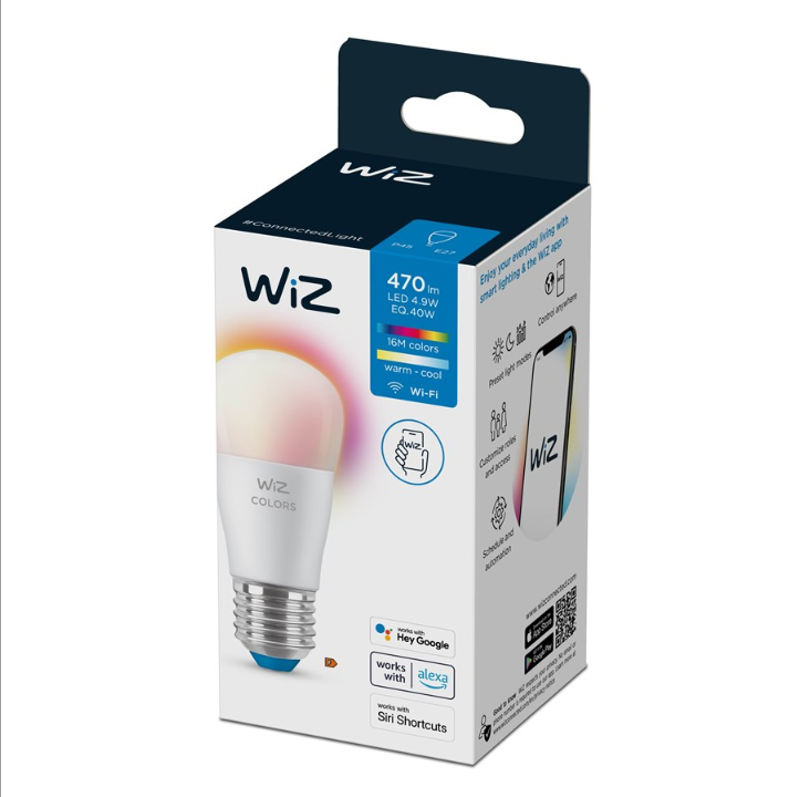 WiZ Luster P45 E27 bulb