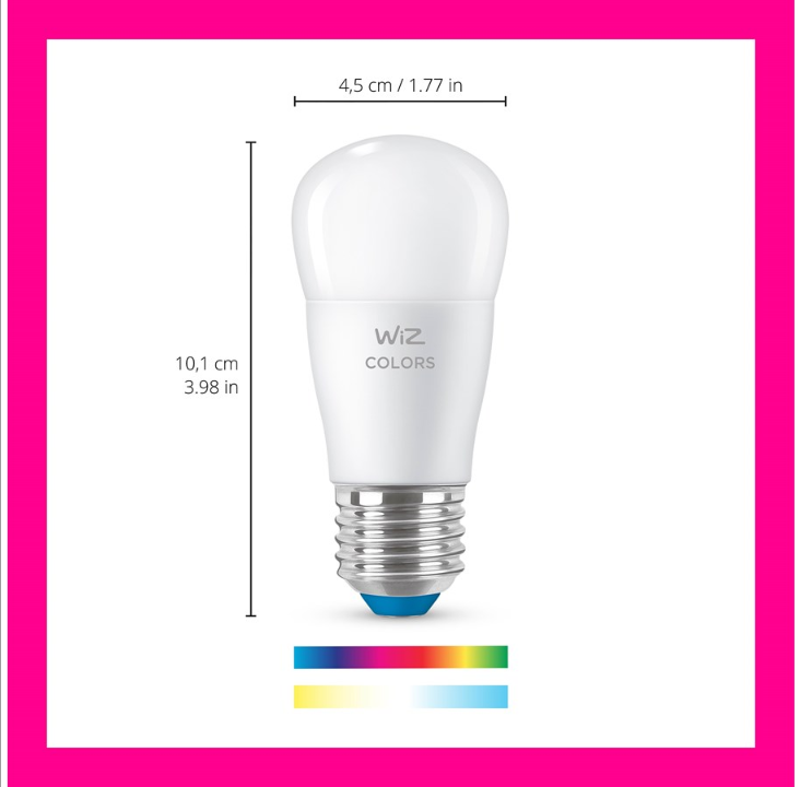 WiZ Luster P45 E27 bulb