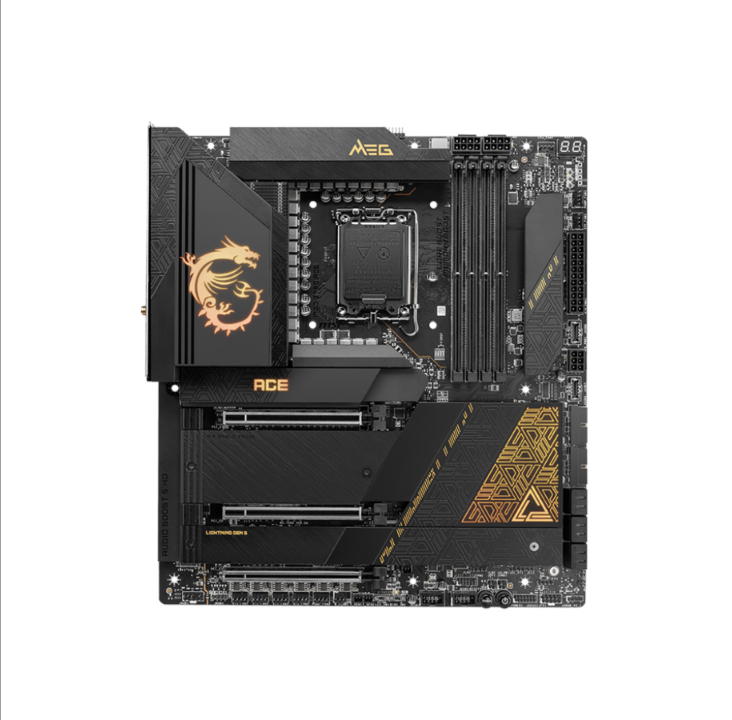 MSI MEG Z790 ACE Motherboard - Intel Z790 - Intel LGA1700 socket - DDR5 RAM - Extended ATX