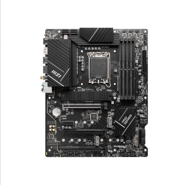 MSI PRO Z790-P WIFI Motherboard - Intel Z790 - Intel LGA1700 socket - DDR5 RAM - ATX