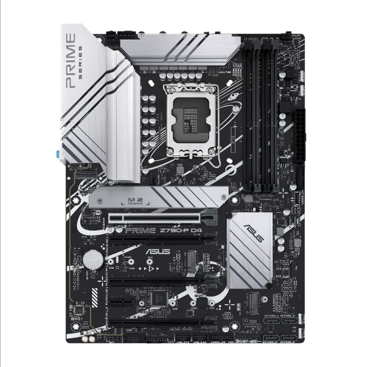 اللوحة الأم ASUS PRIME Z790-P D4 - Intel Z790 - مقبس Intel LGA1700 - ذاكرة الوصول العشوائي DDR4 - ATX