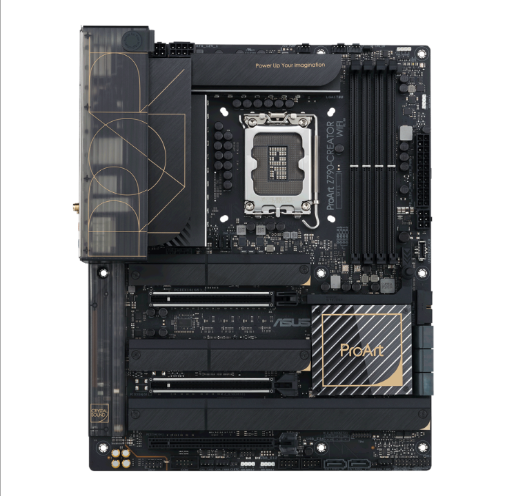 ASUS PROART Z790-CREATOR WIFI Motherboard - Intel Z790 - Intel LGA1700 socket - DDR5 RAM - ATX