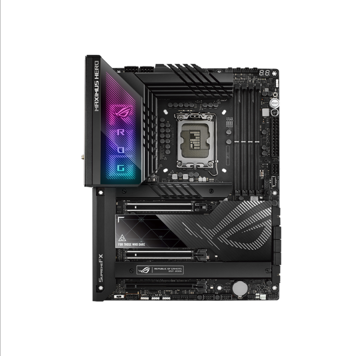 华硕 ROG MAXIMUS Z790 HERO 主板 - Intel Z790 - Intel LGA1700 插槽 - DDR5 RAM - ATX