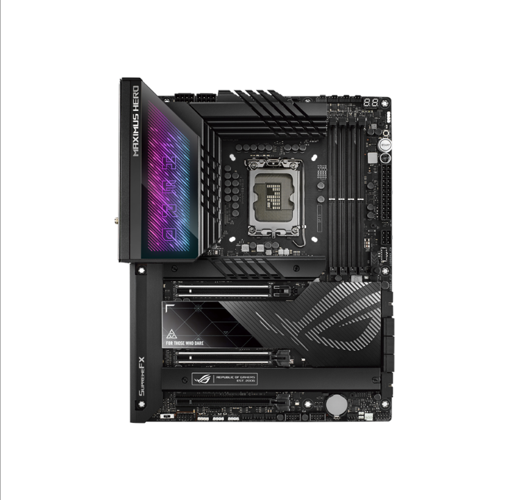 华硕 ROG MAXIMUS Z790 HERO 主板 - Intel Z790 - Intel LGA1700 插槽 - DDR5 RAM - ATX