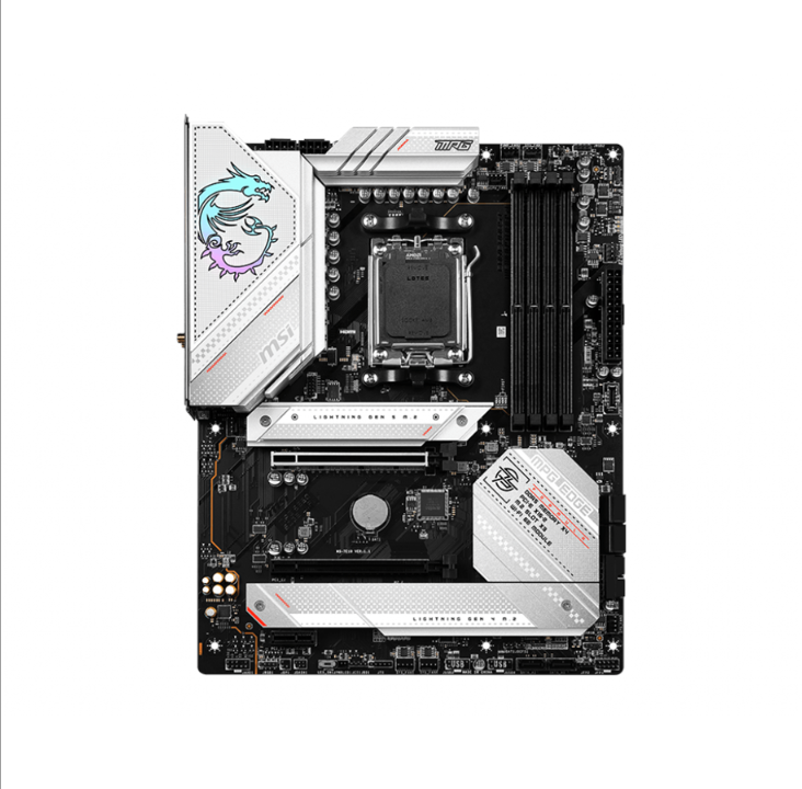 MSI MPG B650 EDGE WIFI Motherboard - AMD B650 - AMD AM5 socket - DDR5 RAM - ATX