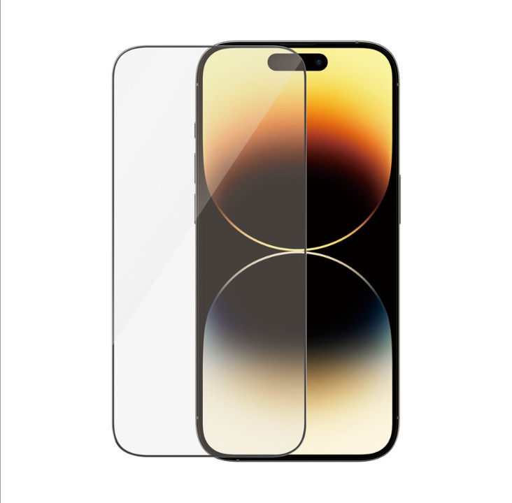 PanzerGlass 屏幕保护膜 Apple iPhone 14 Pro |超宽贴合