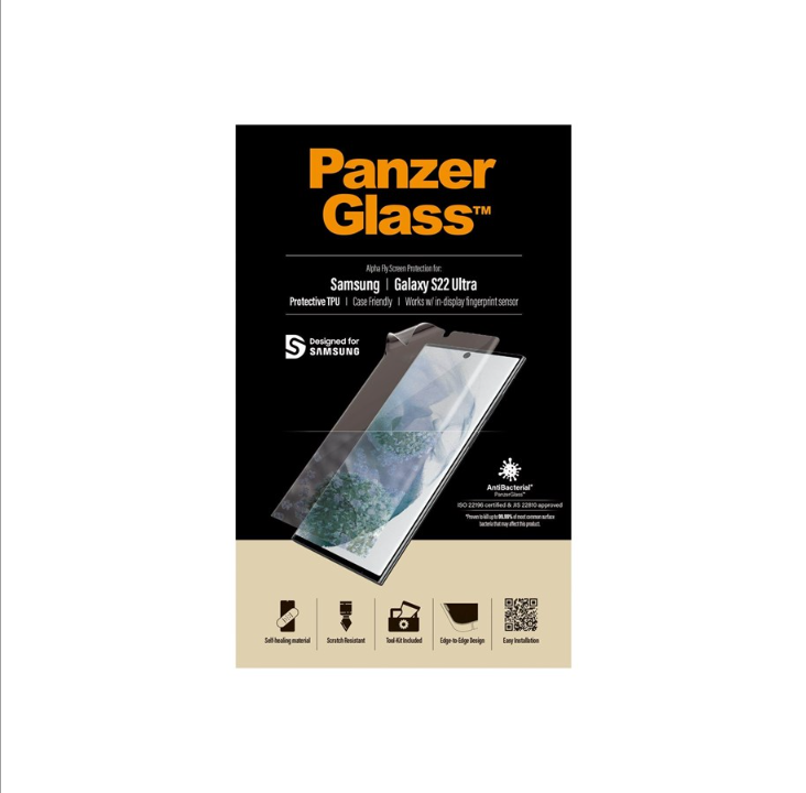 PanzerGlass AlphaFly Samsung Galaxy S22 Ultra | Screen Protector