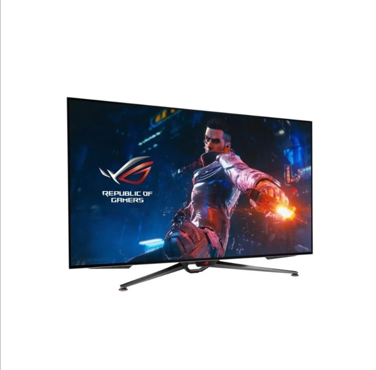 47 بوصة ASUS ROG Strix PG48UQ - 3840x2160 (4k / UHD) - 138 هرتز - OLED - USB 3.2 HUB - True 10 بت - 0.1 مللي ثانية - الشاشة