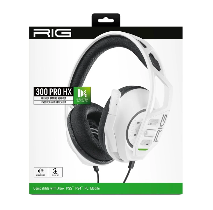 RIG 300 Pro HXW Premier Gaming Headset - White