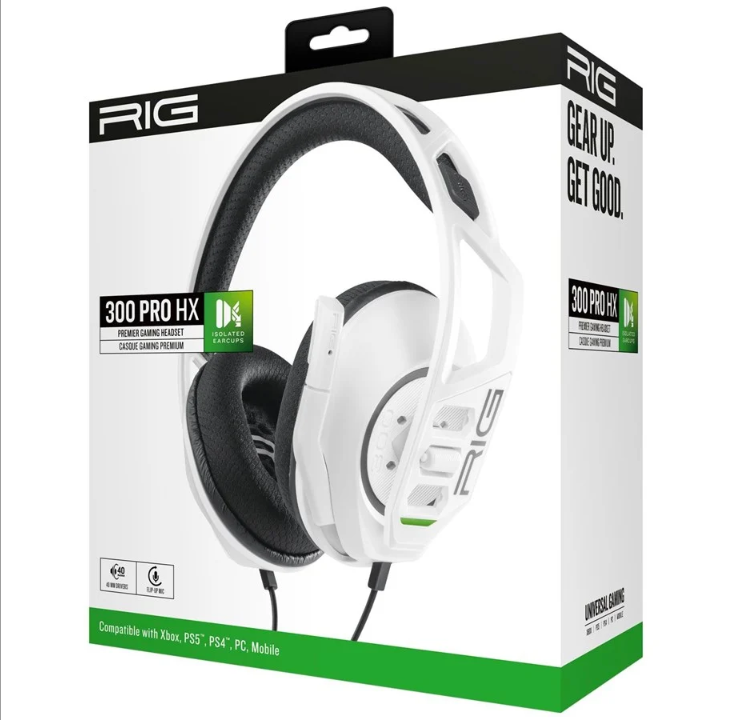 RIG 300 Pro HXW Premier Gaming Headset - White