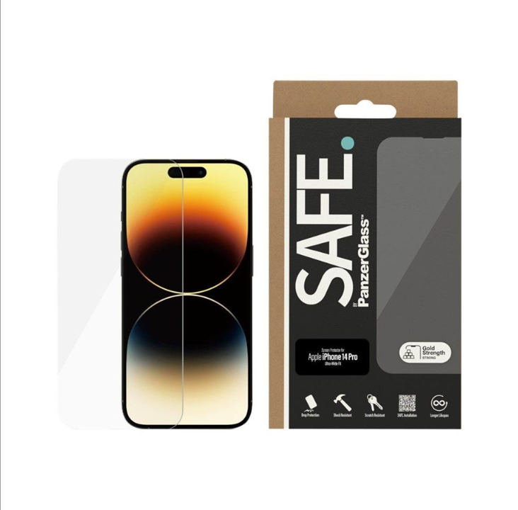 PanzerGlass SAFE - screen protector for mobile phone - ultra-wide fit