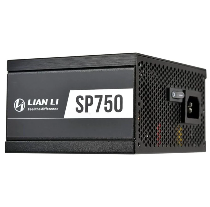 Lian Li SP750 SFX Gold - Black power supply - 750 Watt - 92 mm - 80 Plus Gold certificate