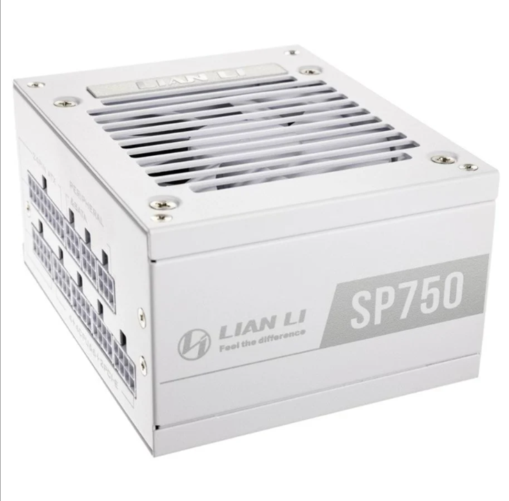 Lian Li SP750 SFX Gold - White power supply - 750 Watt - 92 mm - 80 Plus Gold certificate