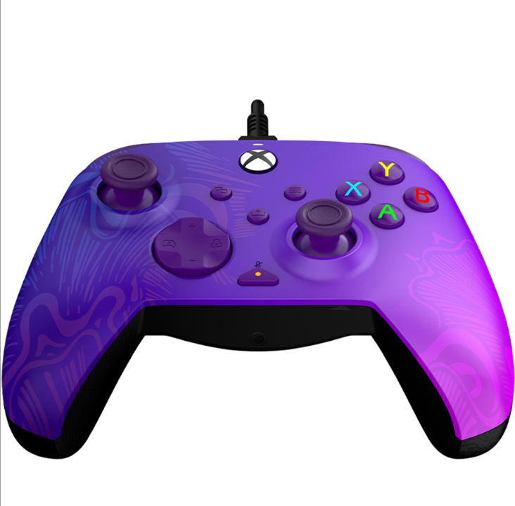 PDP Rematch Wired Controller - Purple Fade - Gamepad - Microsoft Xbox One