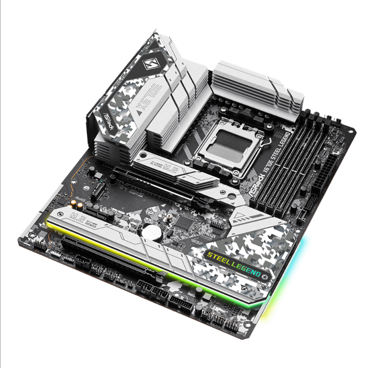 ASRock X670E Steel Legend Motherboard - AMD X670 - AMD AM5 socket - DDR5 RAM - ATX