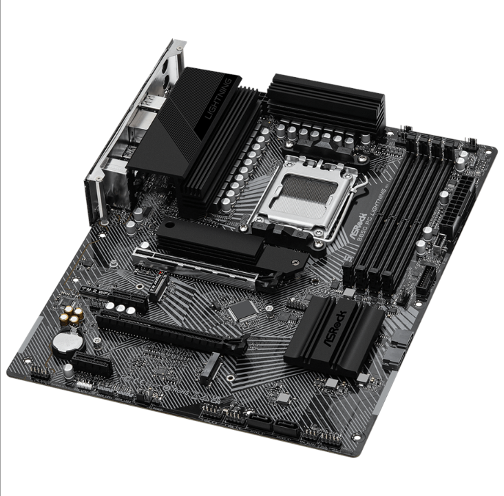 ASRock B650 PG Lightning Motherboard - AMD B650 - AMD AM5 socket - DDR5 RAM - ATX