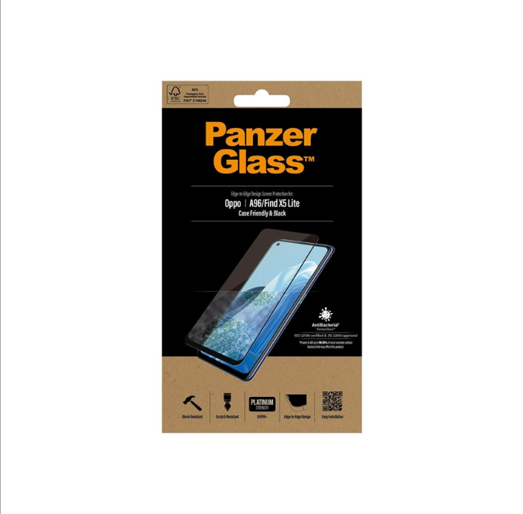 PanzerGlass Oppo Find X5 Lite | Reno7 | 7 Little | Screen Protector Glass
