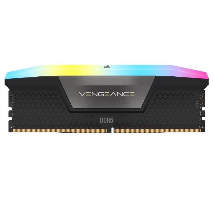 Corsair Vengeance RGB DDR5-6000 - 32GB - CL36 - Dual Channel (2 pcs) - AMD EXPO - gray with RGB