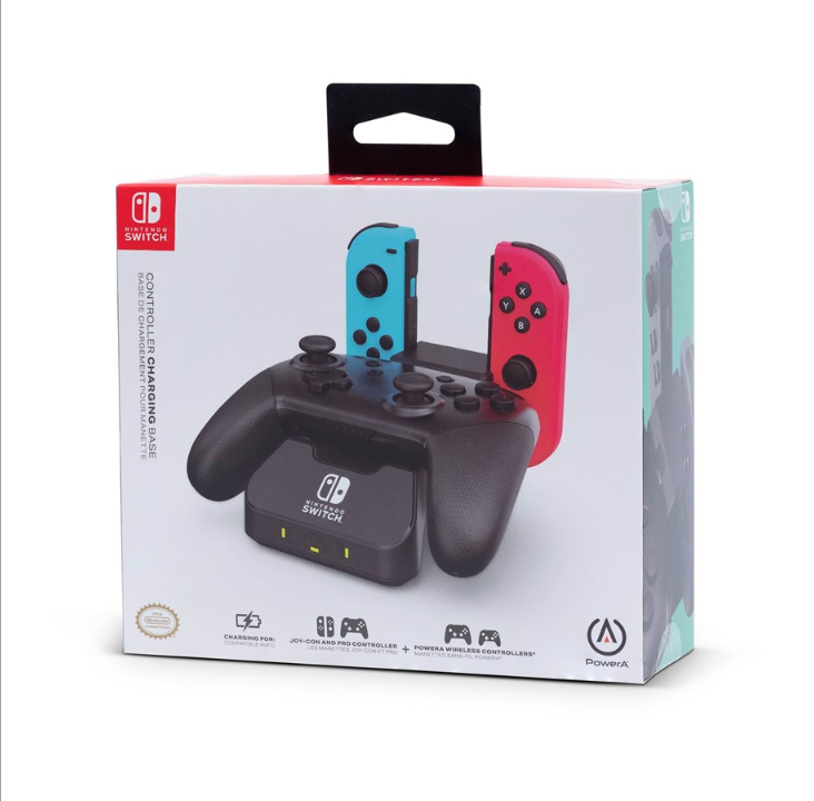 PowerA Controller Charging Base for Nintendo Switch - Nintendo Switch