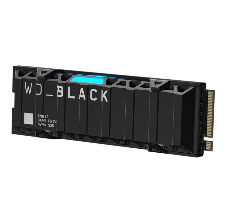 WD Black SN850 SSD لجهاز PS5 - 2 تيرابايت - PCIe 4.0 - M.2 2280