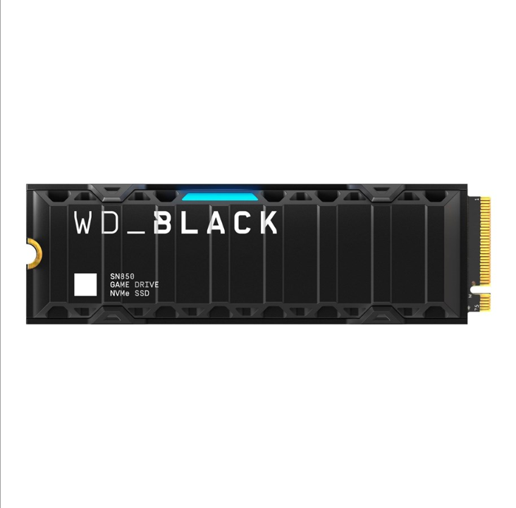 WD Black SN850 SSD لجهاز PS5 - 2 تيرابايت - PCIe 4.0 - M.2 2280