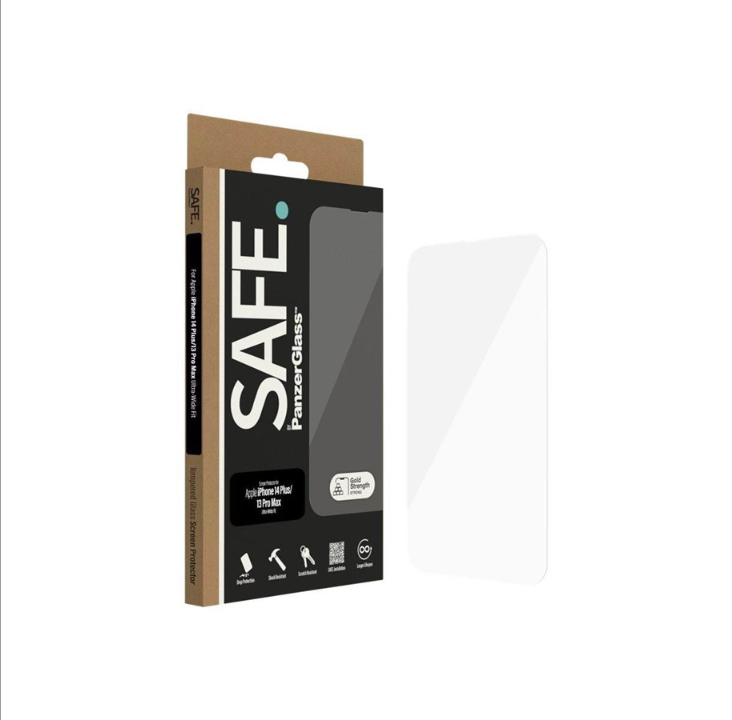 PanzerGlass SAFE - screen protector for mobile phone - ultra-wide fit