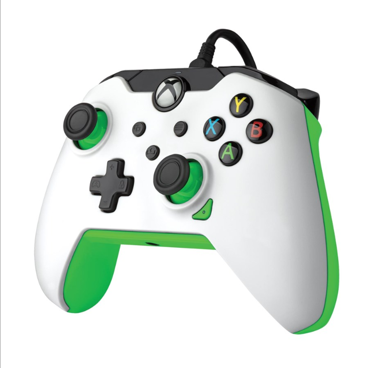 PDP Gaming Wired Controller - Neon White - Gamepad