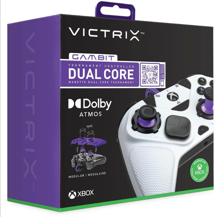 PDP Victrix Gambit 双核锦标赛有线控制器 - 游戏机配件 - Microsoft Xbox One