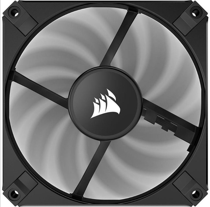 Corsair AF120 SLIM - Black - Chassis fan - 120mm - Black - 26 dBA