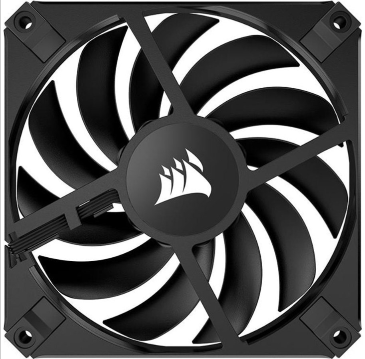 Corsair AF120 SLIM - Black - Chassis fan - 120mm - Black - 26 dBA