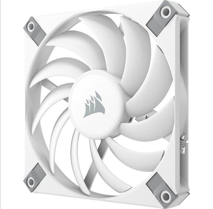 Corsair AF120 SLIM - White - Chassis fan - 120mm - White - 26 dBA