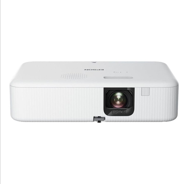 Epson Projector CO-FH02 - 3LCD projector - portable - black / white - 1920 x 1080 - 0 ANSI lumens